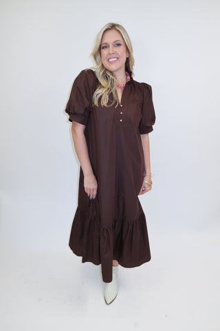 The Right Move Midi Dress