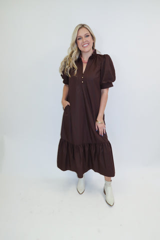 The Right Move Midi Dress