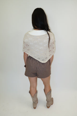 Field Notes Crochet Poncho