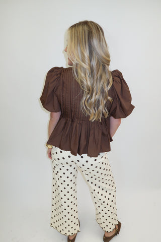 Well Played Button Front Top