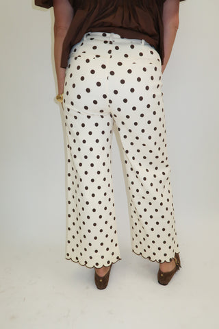 Point Taken Polka Dot Pants