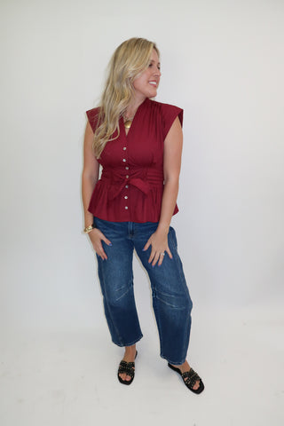 All Tied Up Sleeveless Top