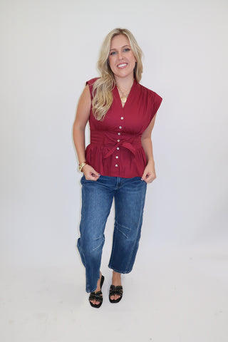 All Tied Up Sleeveless Top