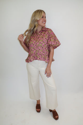 Picked For You Floral Top