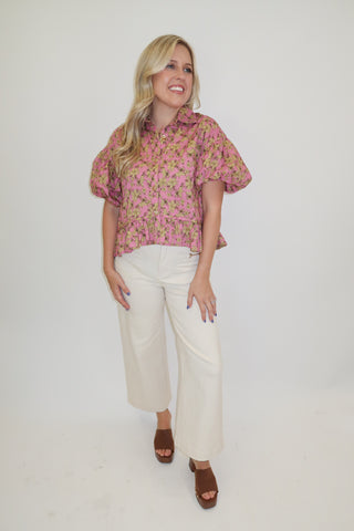 Picked For You Floral Top