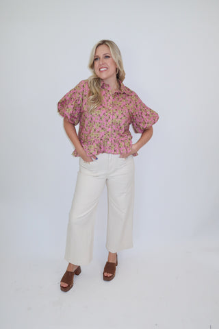 Picked For You Floral Top