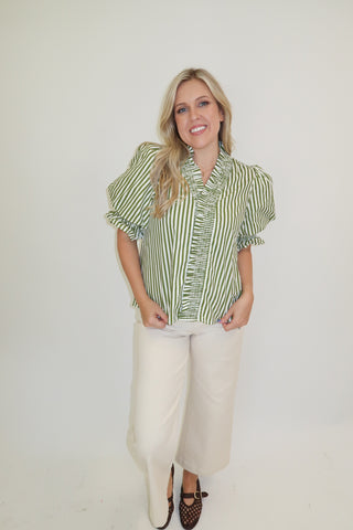 Read Between The Lines Stripe Top