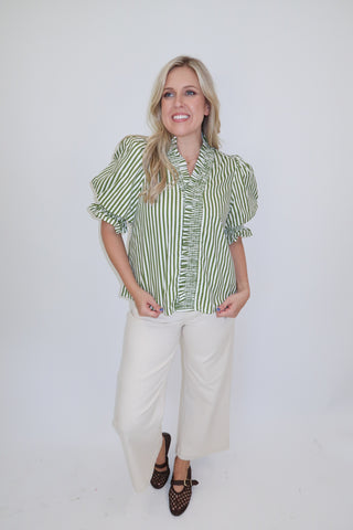 Read Between The Lines Stripe Top