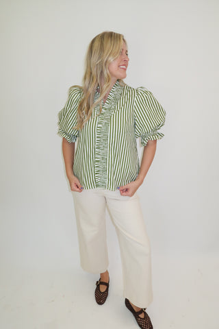 Read Between The Lines Stripe Top