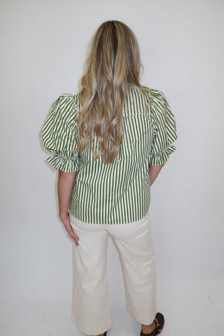 Read Between The Lines Stripe Top
