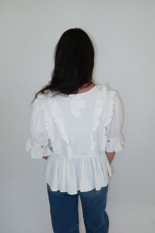 First Impression Peplum Top