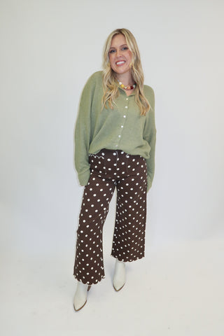 Connect The Dots Polka Dot Pants