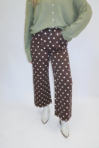 Connect The Dots Polka Dot Pants