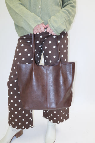 Chocolate Brown Everyday Tote