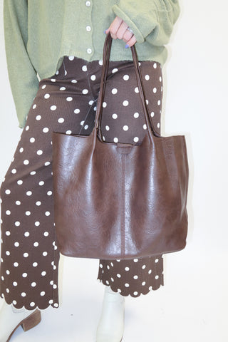 Chocolate Brown Everyday Tote