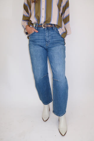 The Right Fit Barrel Jeans