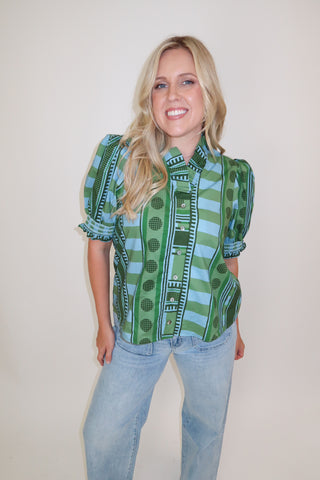 Best of Both Print Top