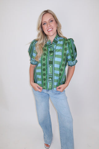 Best of Both Print Top
