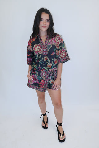 Picked For You Floral Skort