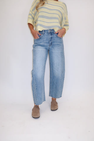 New Perspective Barrel Jeans