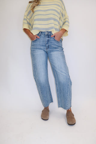 New Perspective Barrel Jeans