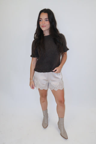 A Little Something Ruffle Sweater