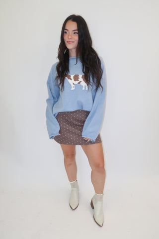 Wild Card Spotted Sweater