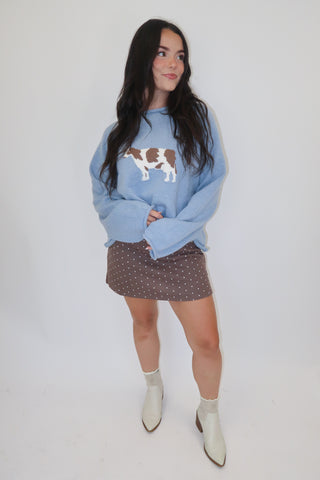 Wild Card Spotted Sweater