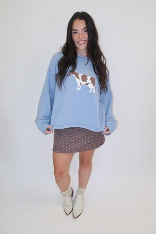 Wild Card Spotted Sweater