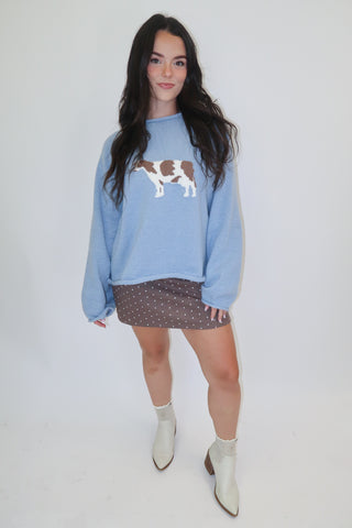 Wild Card Spotted Sweater