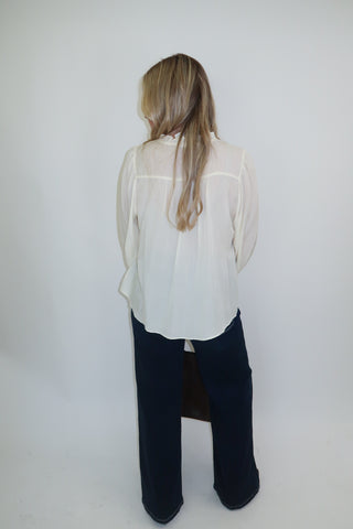 Word Gets Around Pleated Top