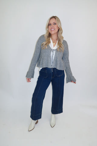 Pretty Please Tie Cardigan