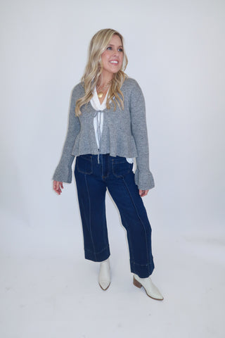 Pretty Please Tie Cardigan