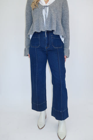 Case In Point Front Seam Jeans
