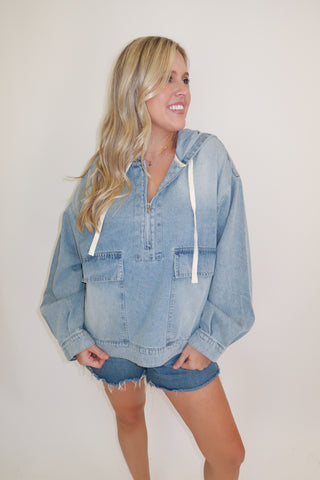 Going Places Hooded Jacket