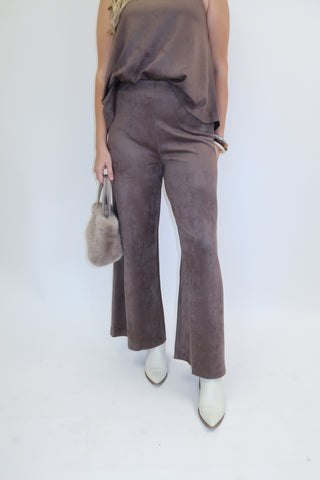 Making Moves Faux Suede Pants