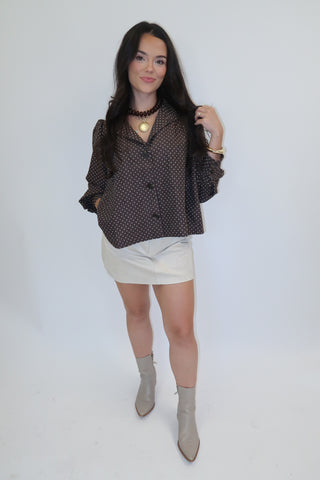 In A Spin Polka Dot Jacket