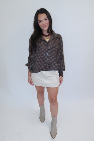 In A Spin Polka Dot Jacket