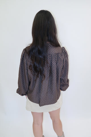 In A Spin Polka Dot Jacket