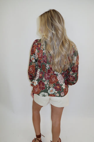 Changing Seasons Floral Top