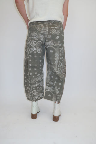 Western Ways Bandana Print Jeans