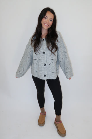 Dear Darling Collared Cardigan