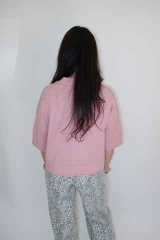 Keep Me Posted Ribbed Sweater