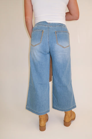 Stitch By Stitch Denim Pants