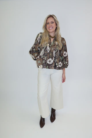 Changing Seasons Floral Top