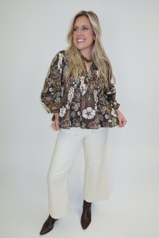 Changing Seasons Floral Top