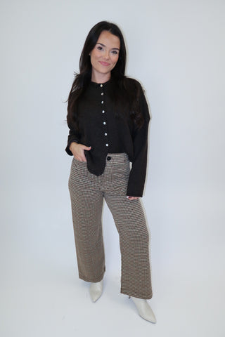 Making Plans Plaid Pants
