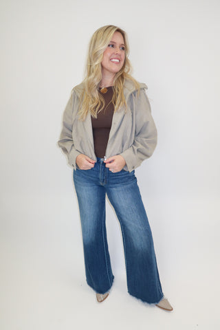 Going Somewhere Zip Front Jacket