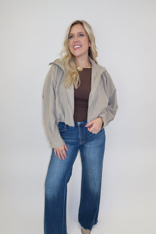Going Somewhere Zip Front Jacket