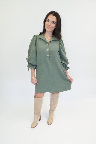 Dinner Plans Henley Dress - The Pink Tulip Clothing